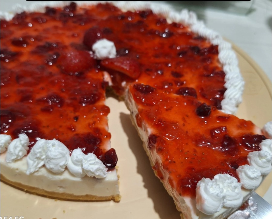 Cheesecake Frío de Arándano